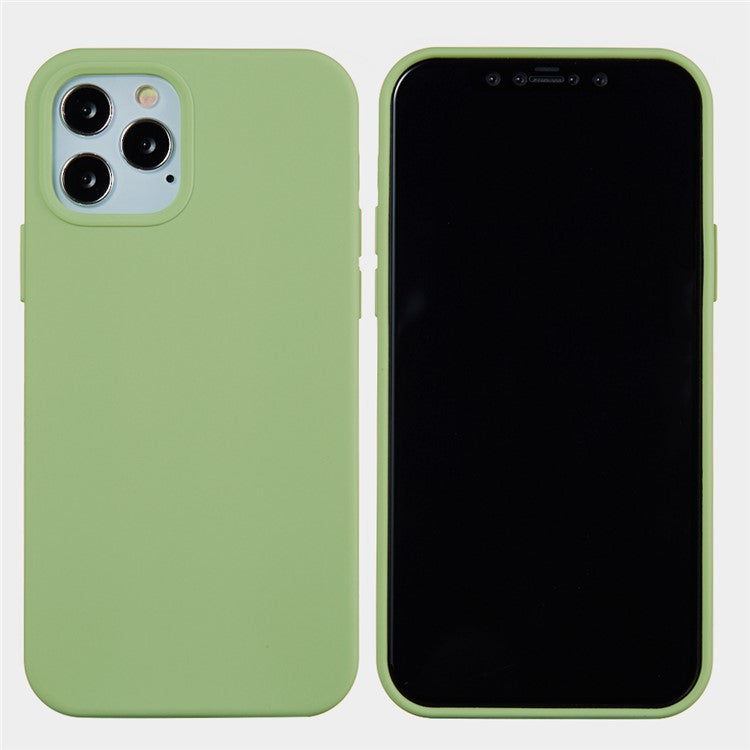 Soft Liquid Silicone Back Mobile Phone Case for iPhone 12 mini Colorful Phone Accessor