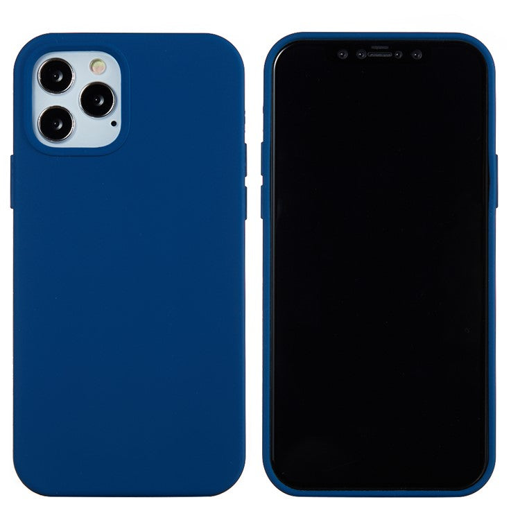 Soft Liquid Silicone Back Mobile Phone Case for iPhone 12 mini Colorful Phone Accessor