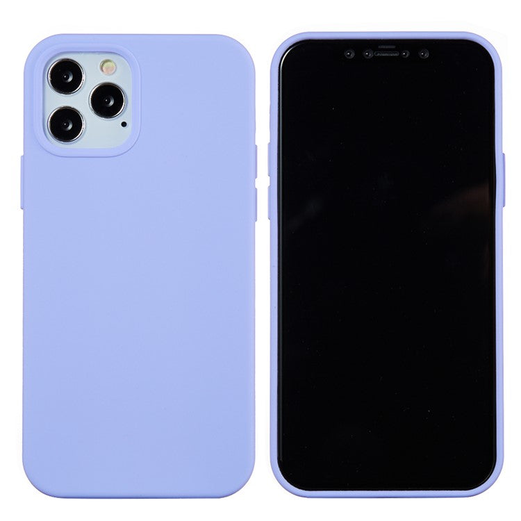 Soft Liquid Silicone Back Mobile Phone Case for iPhone 12 mini Colorful Phone Accessor