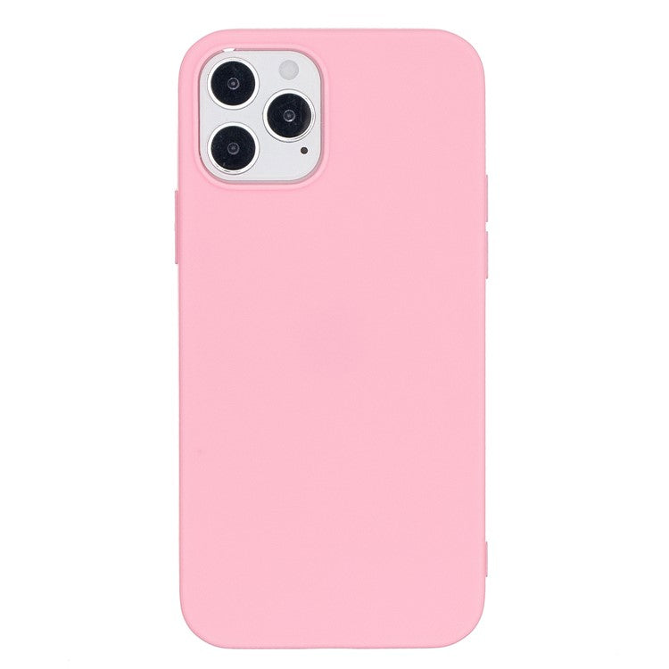 Pure Colour Matte Soft TPU Cover Phone Case for iPhone 12 Pro / iPhone 1