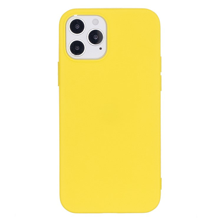 Pure Colour Matte Soft TPU Cover Phone Case for iPhone 12 Pro / iPhone 1