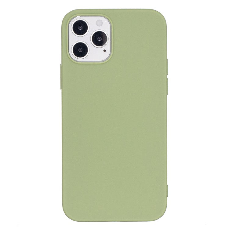 Pure Colour Matte Soft TPU Cover Phone Case for iPhone 12 Pro / iPhone 1