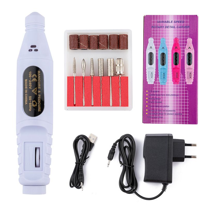 Elektriskt Nagelfil