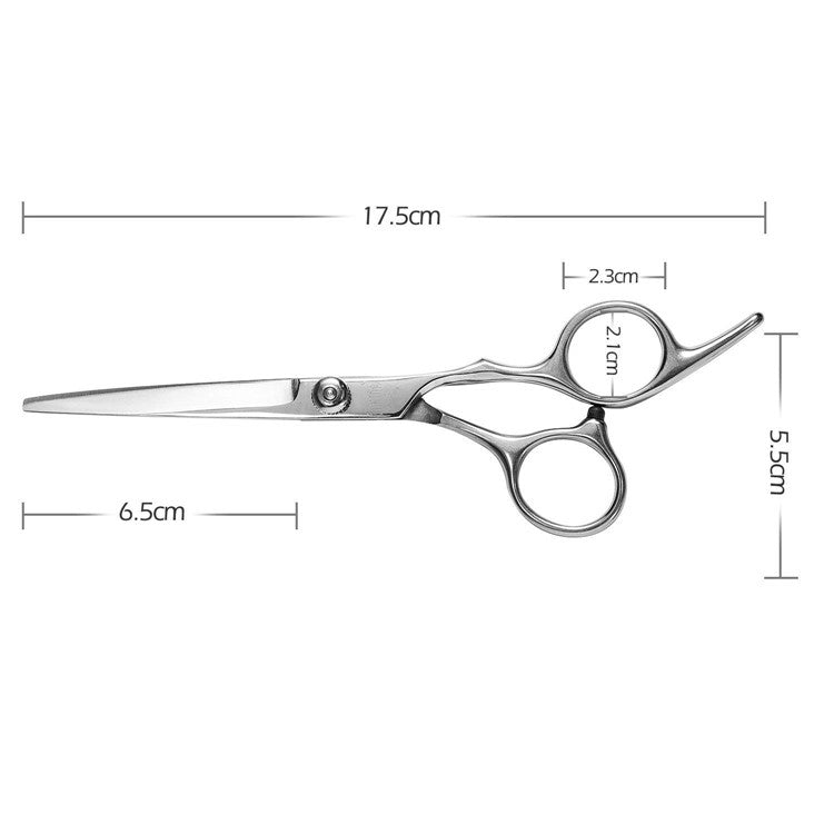 Pack of 6 Inch Hair Cutting Scissors and Barber Thinning Shears