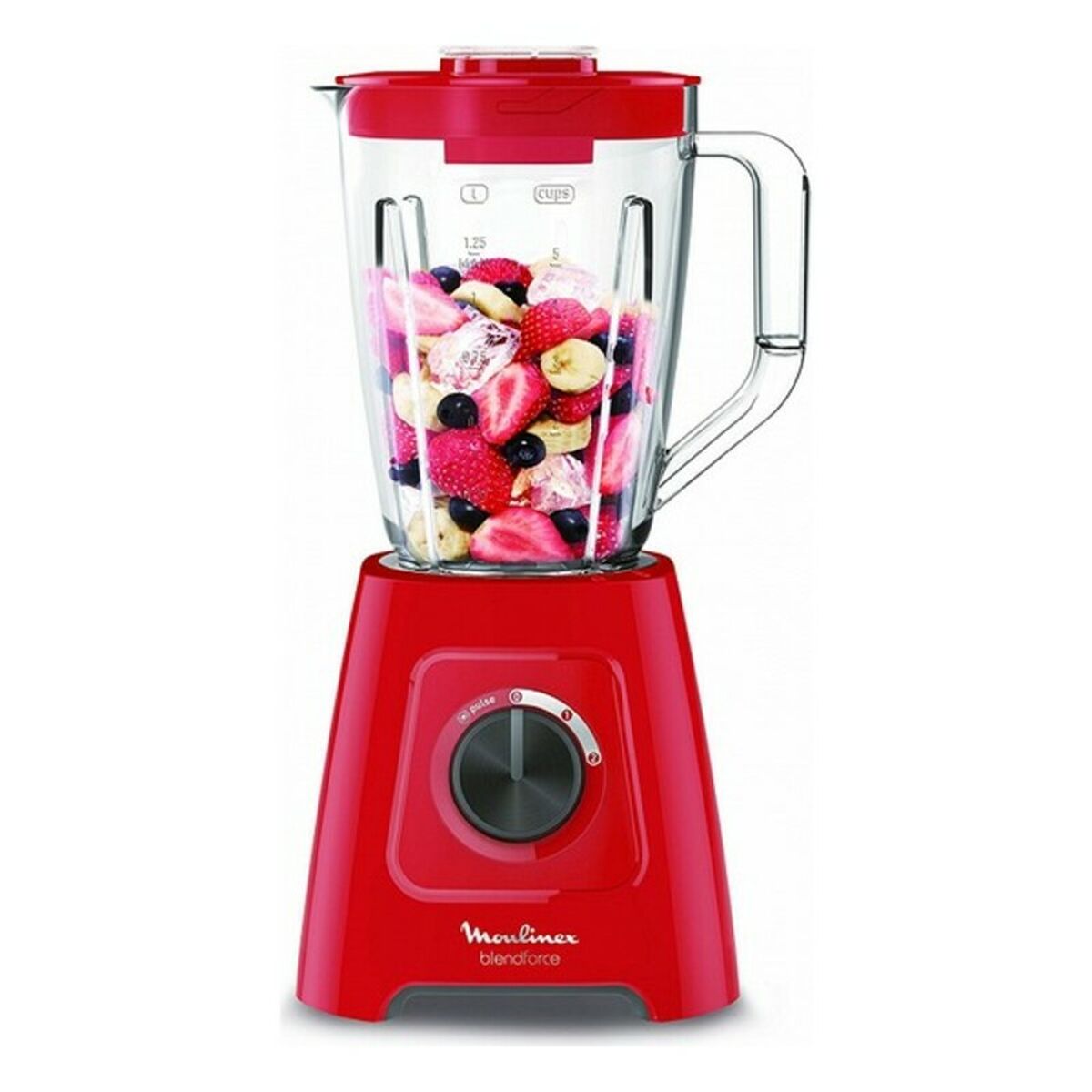 Koppmixer Moulinex LM420510 1,25 L 600W 600 W 550 W Röd 2 L