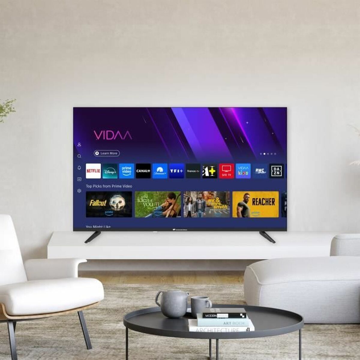 Continental Edison Smart Tv Continental Edison Celed43Svqld25B6 43" Dled Uhd 4K