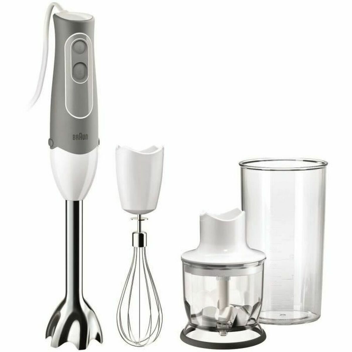 Multifunktionsstavmixer med tillbehör Braun MQ 525 Omelett 600W