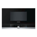 Inbyggd mikrovågsugn Siemens AG BF634LGS1 21 L 900W Svart Svart/Silver