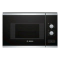 Inbyggd mikrovågsugn BOSCH BFL520MS0 20 L 800W Svart Svart/Silver 800 W