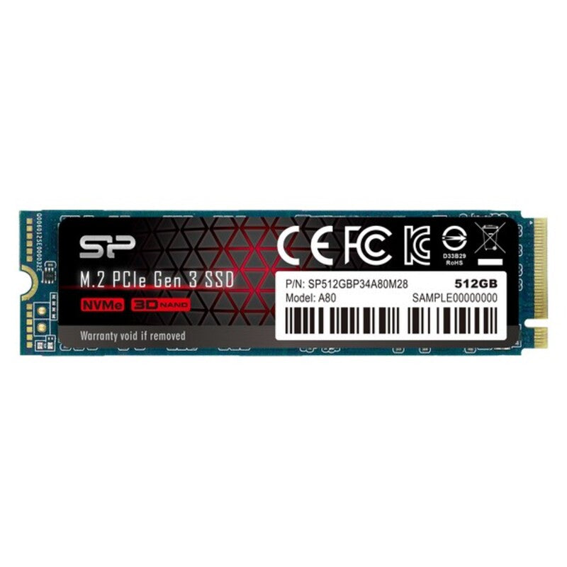 Hårddisk Silicon Power SSD 3400 MB/s SSD