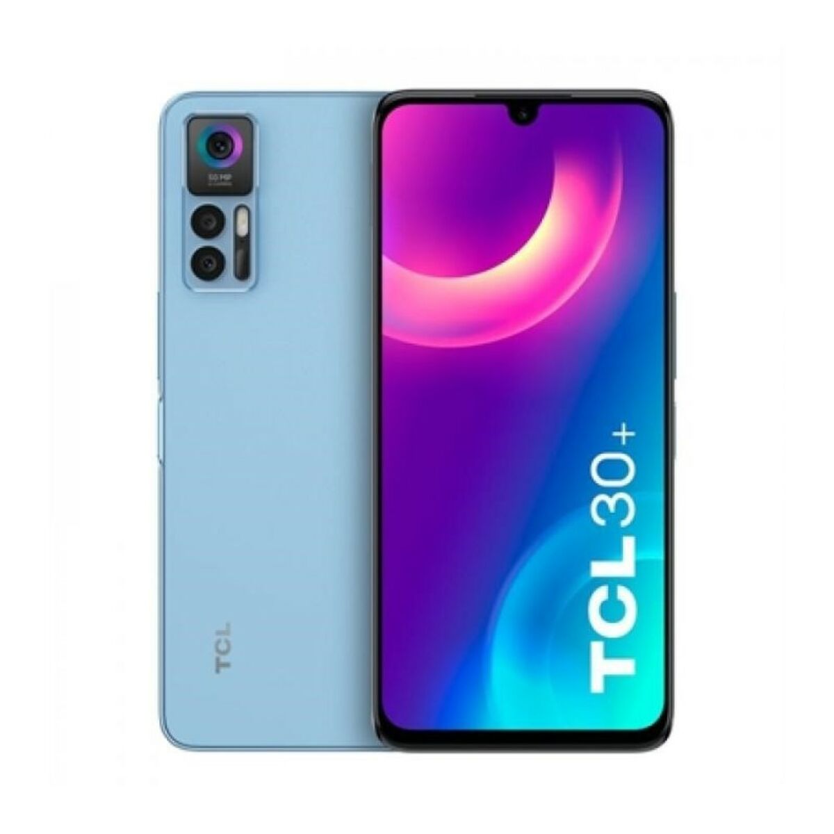 TCL 30+ T676K MUSE 6,66" Octa Core 4 GB RAM 128 GB Blå