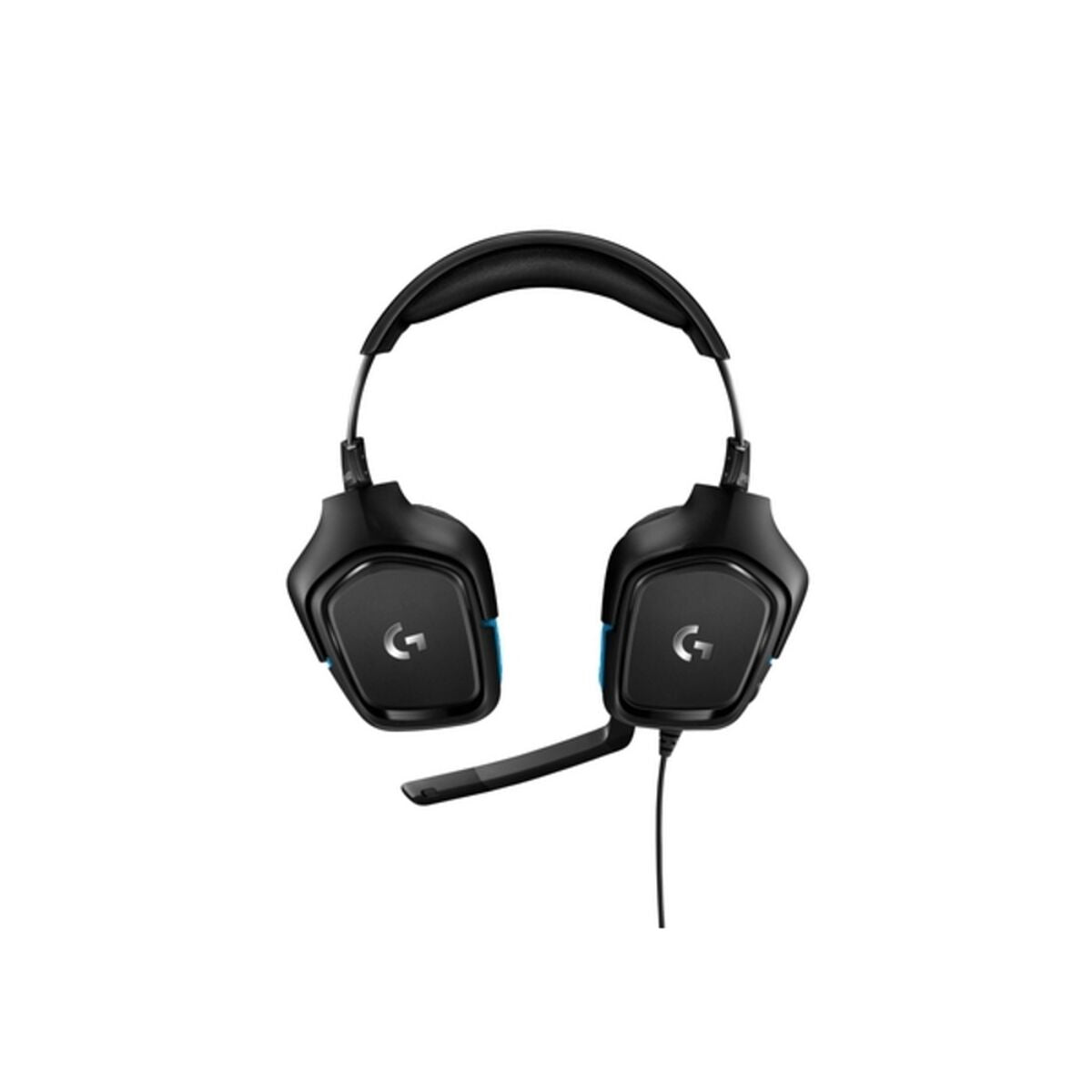 Gamingheadset med mikrofon Logitech G432 Svart Blå Blå/Svart