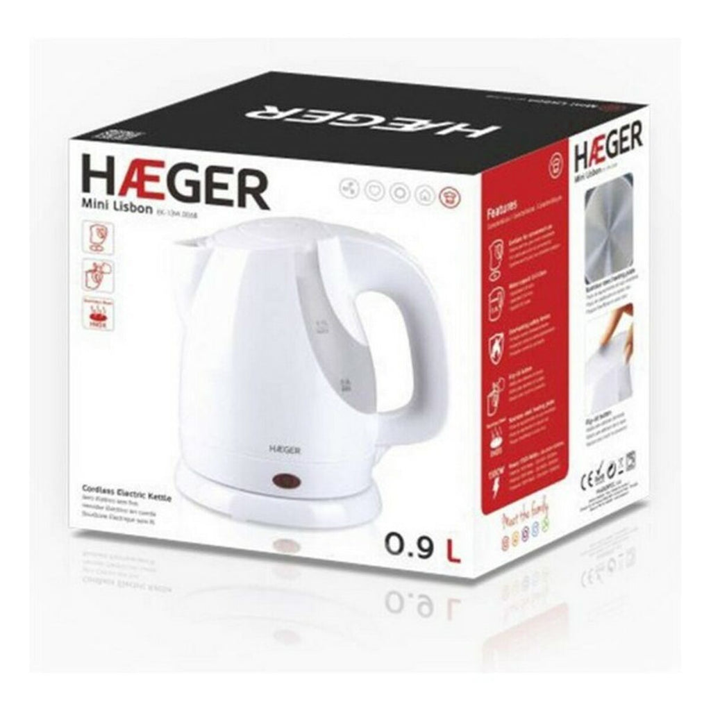Vattenkokare och elektrisk tekokare Haeger Mini Lisbon 1300 W 0,9 L