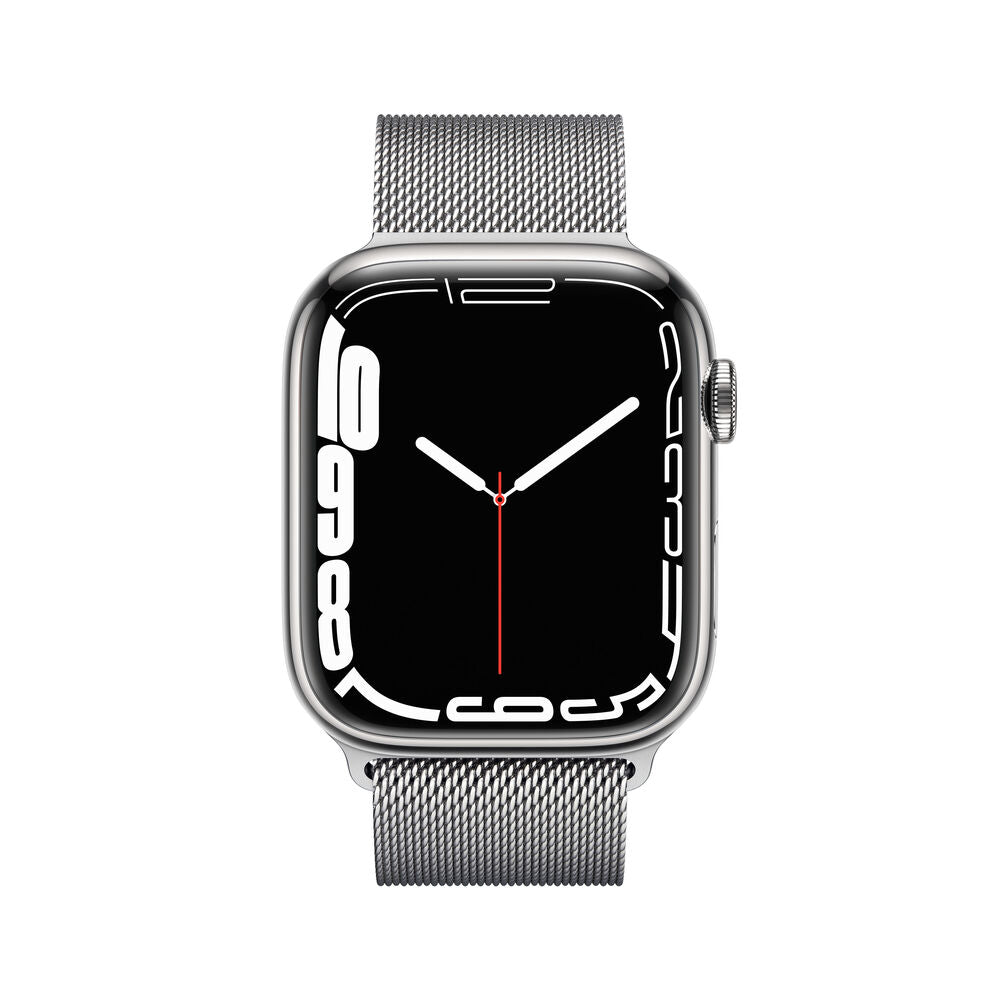 Smartklocka Apple WATCH SERIES 7 Silver 32 GB OLED LTE