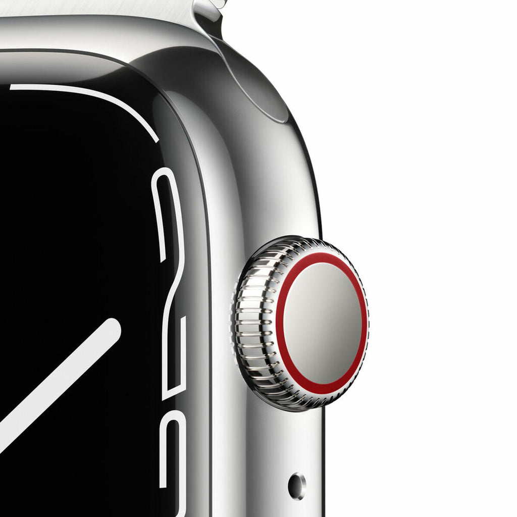 Smartklocka Apple WATCH SERIES 7 Silver 32 GB OLED LTE