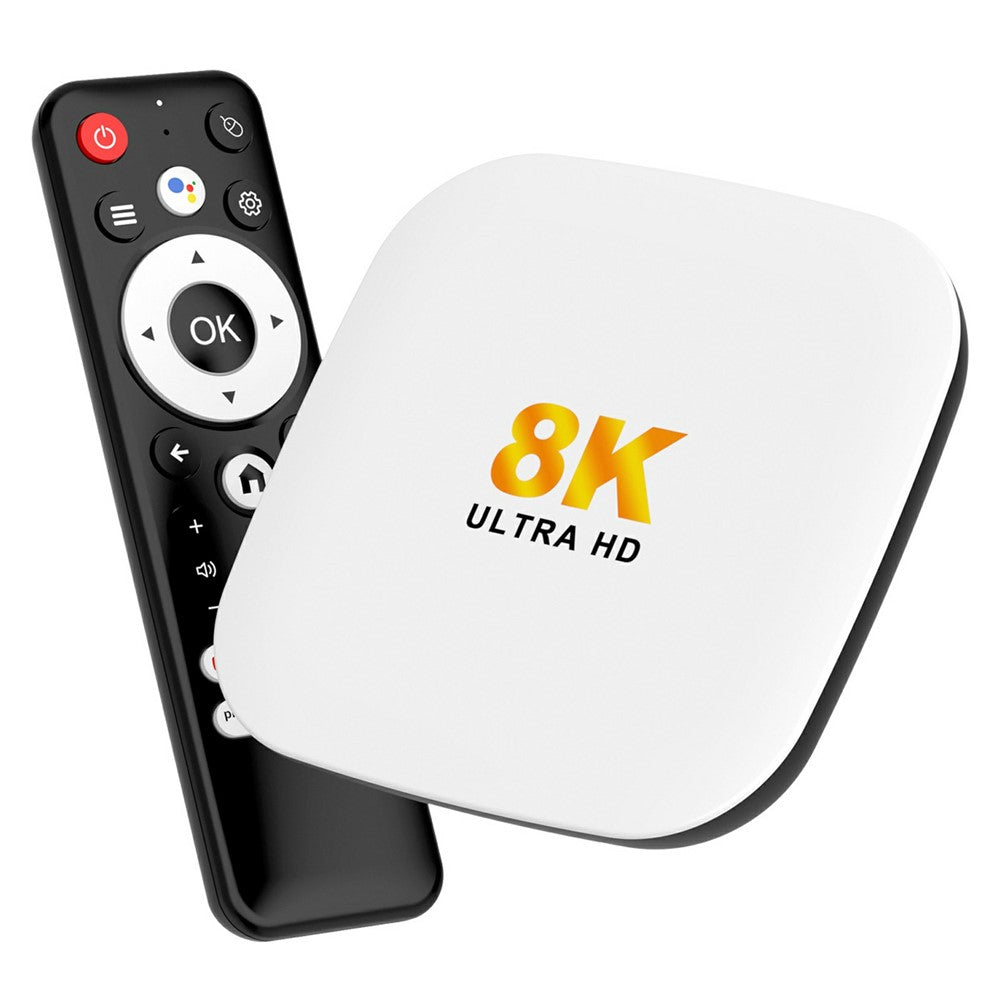 H96 MAX M2 Plus RK3528 Android 14.0 TV Box 4GB RAM + 128GB ROM 8K Ultra HD Streaming Device WiFi 6 BT5.4 Media Player