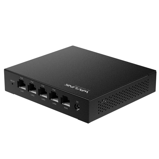 WAVLINK WN701AE 5-Port Gigabit Poe Switch IEEE 802.3AF / AT Auto-Discovery Centralized AP Managemen