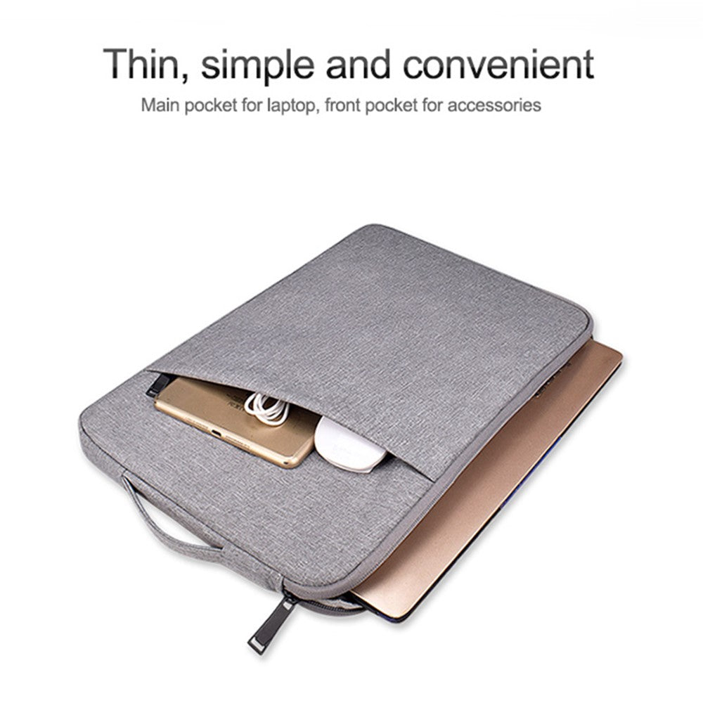 ND01D Wear-Resistant Waterproof Notebook Computer Protective Sleeve Case for 14.1-15.4 inches Laptop