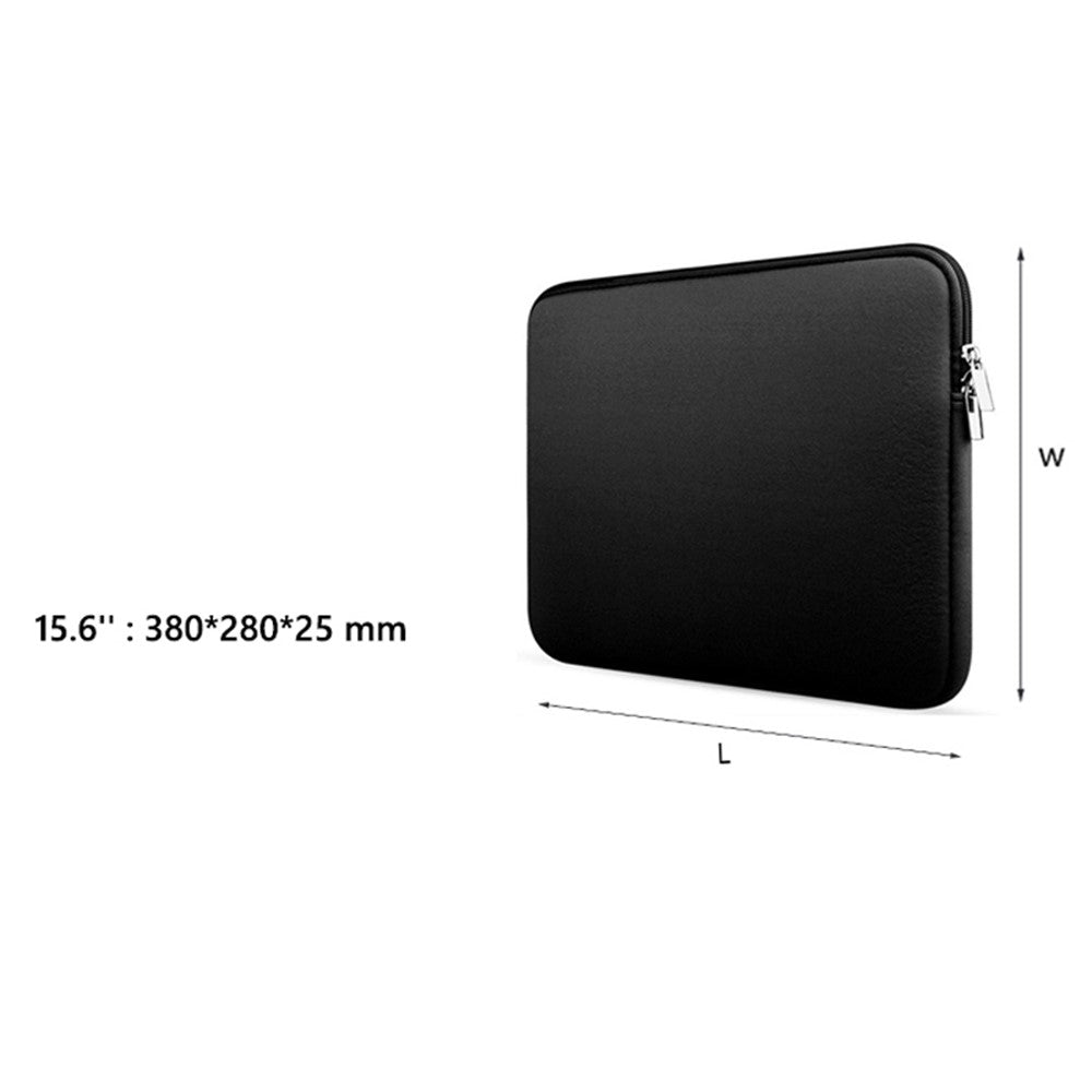 Laptop Sleeve Case Cover Soft Notebook Pouch Briefcase Travel Carrying Bag for 15.6 inch Notebook