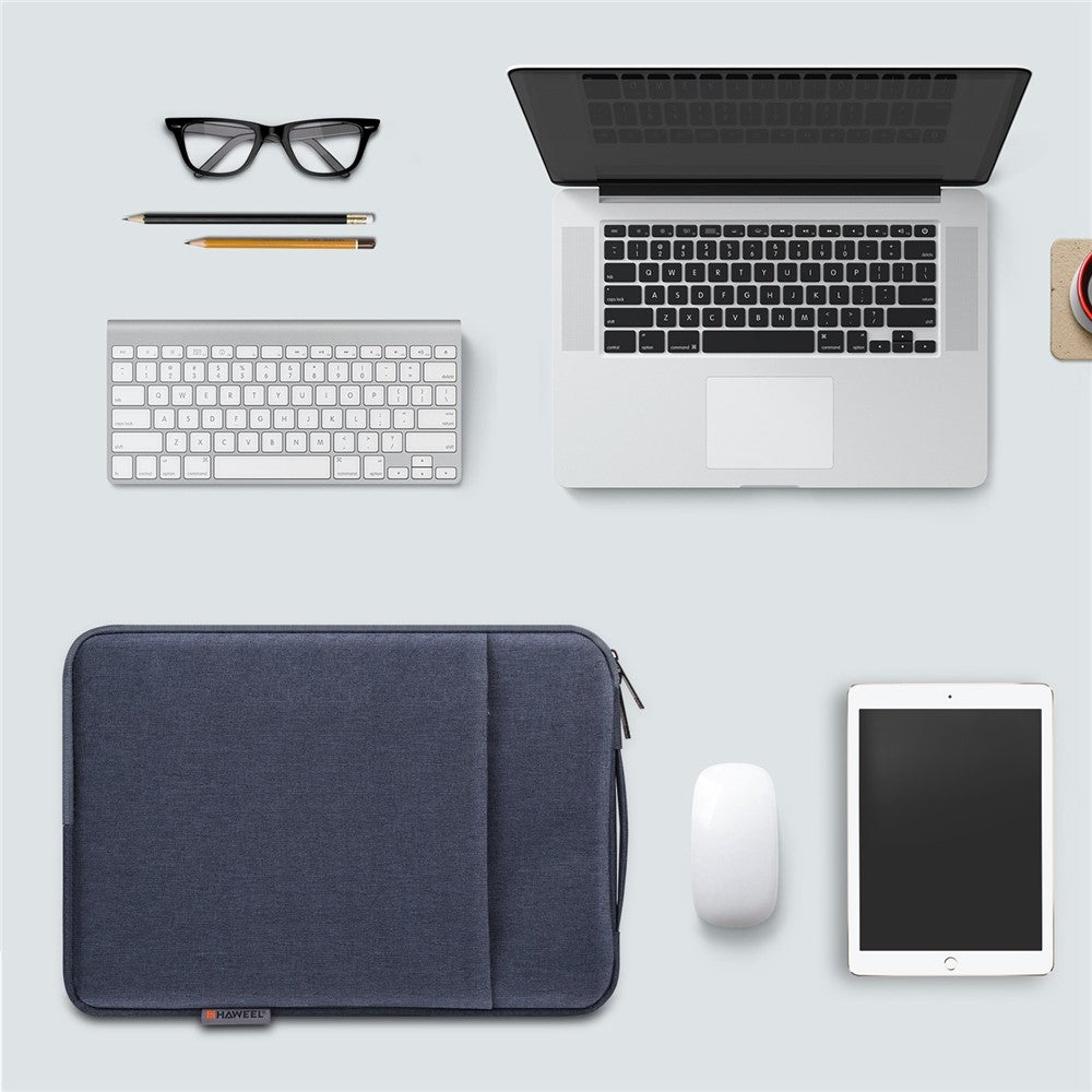 HAWEEL HWL7019 For 12.5-13.5 inch MacBook 12-inch with Retina Display(2015) / MacBook Air 13 inch (2022) / (2020) / (2018) Anti-Scratch Carrying Case Protective Sleeve Bag with Handle