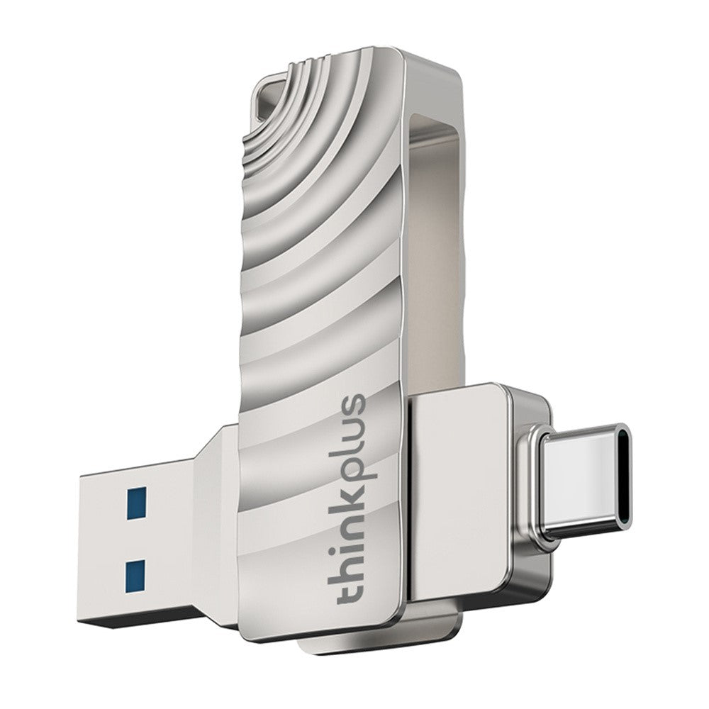 LENOVO THINKPLUS MU232 128GB for iPhone 15 Series USB Flash Drive USB 3.2 + Type-C Memory Stick Thumb Drive
