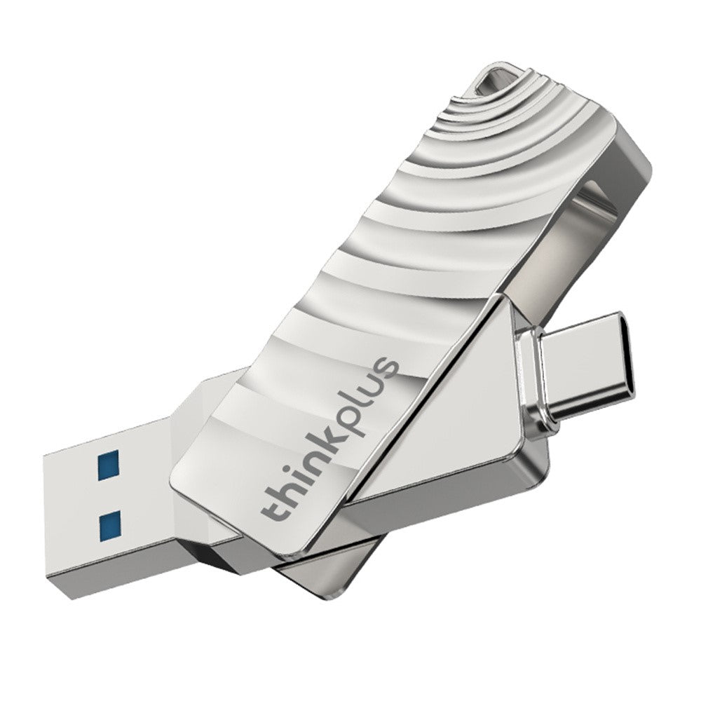 LENOVO THINKPLUS MU232 128GB for iPhone 15 Series USB Flash Drive USB 3.2 + Type-C Memory Stick Thumb Drive