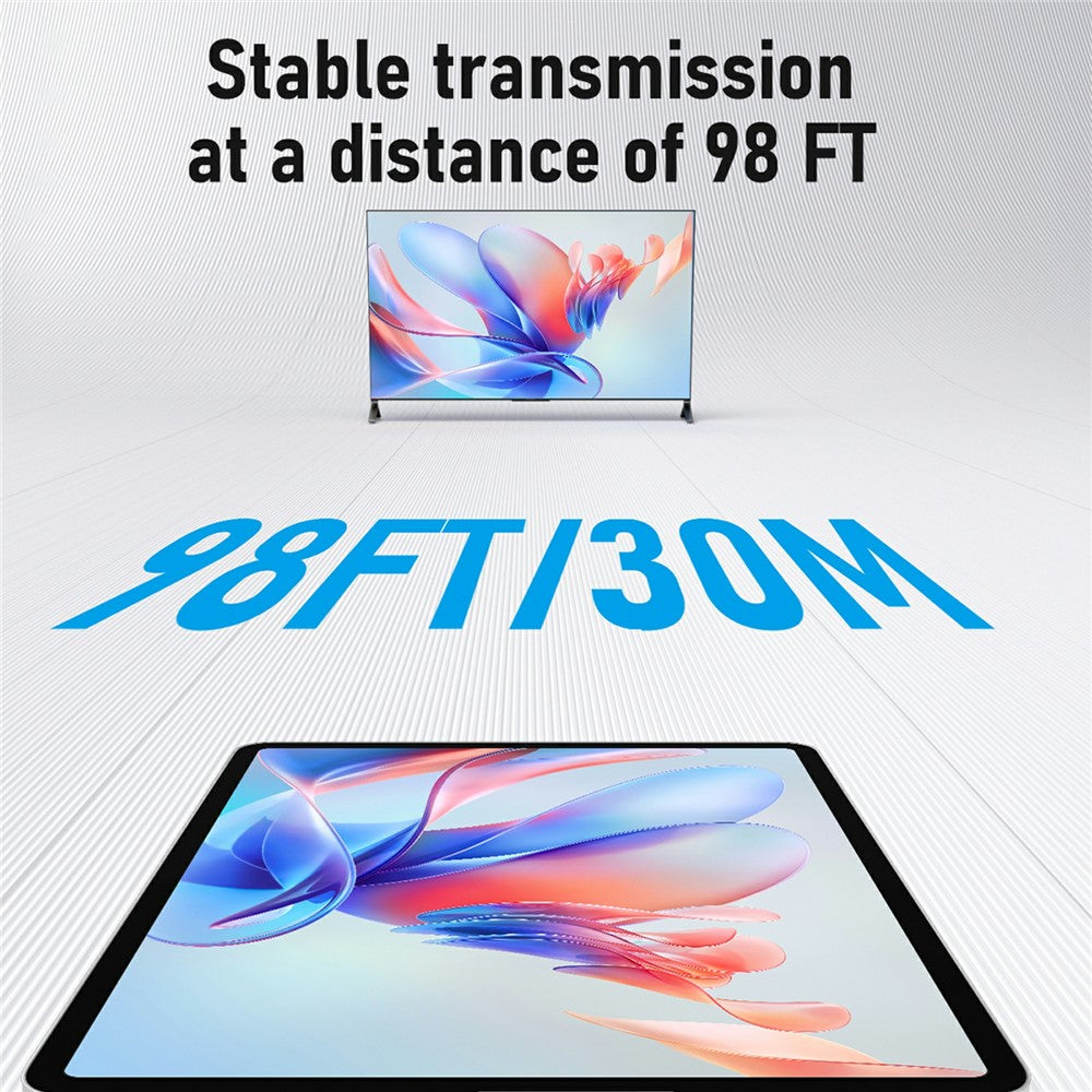 LEMORELE P10 50m Wireless HDTV Transmitter and Receiver Set 1080P 60Hz 5G WiFi HD Extender Kit