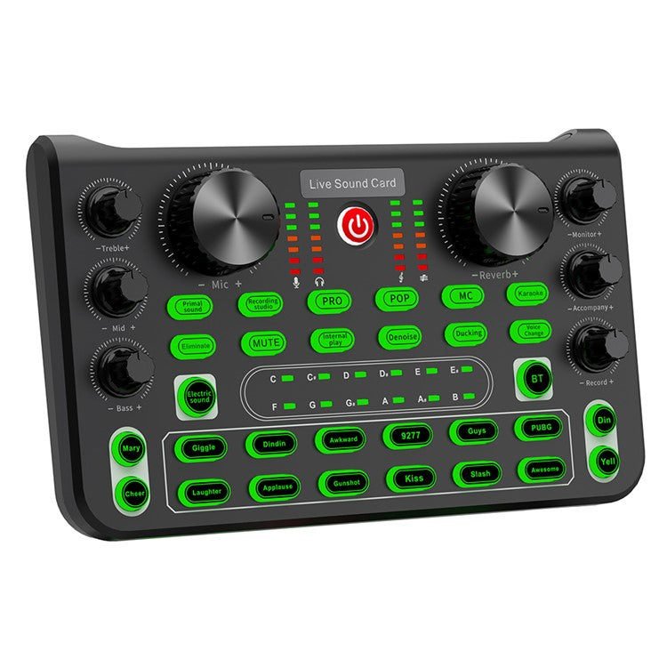 X60 Sound Card Console Desk System Sound Card Mixer for Karaoke Broadcast KTV Singin
