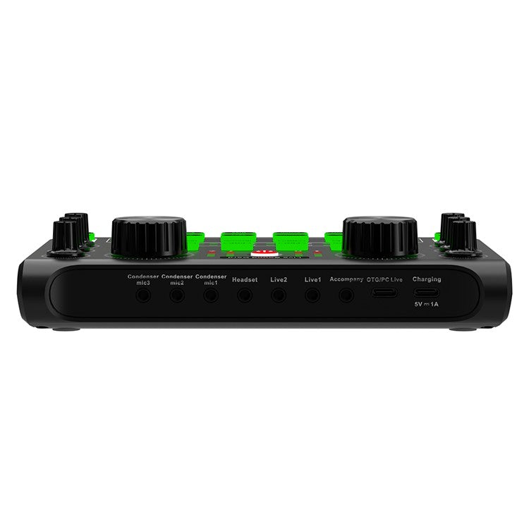 X60 Sound Card Console Desk System Sound Card Mixer for Karaoke Broadcast KTV Singin