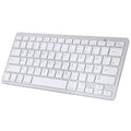 Ultra-Slim 78 Keys Wireless German Language Bluetooth-Compatible Keyboard for Android Windows iOS