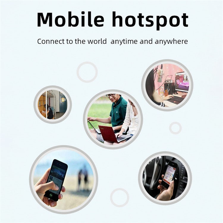 MF800 4G LTE Portable Mobile WiFi Router 150Mbps SIM Card Slot Extender Modem Dongle, Eurasian Versio