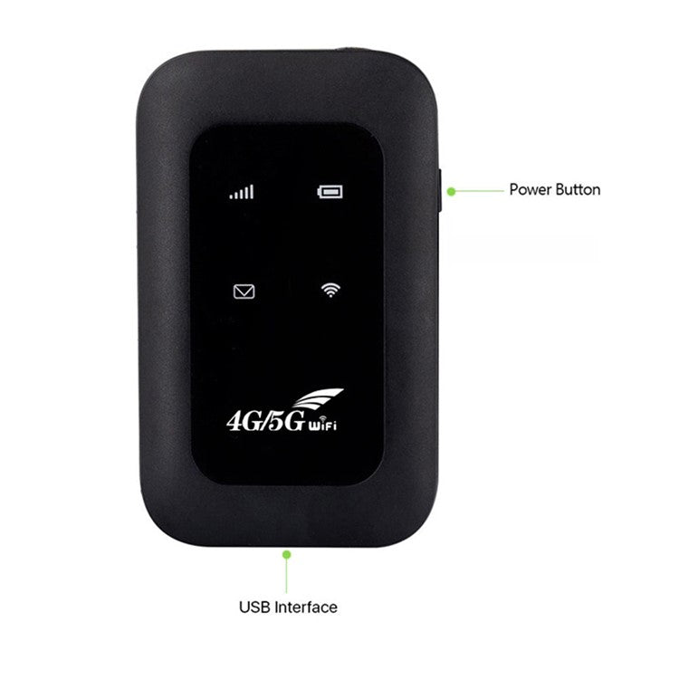 MF800 4G LTE Portable Mobile WiFi Router 150Mbps SIM Card Slot Extender Modem Dongle, Eurasian Versio