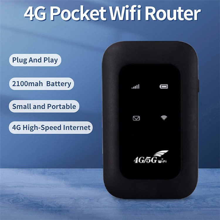 MF800 4G LTE Portable Mobile WiFi Router 150Mbps SIM Card Slot Extender Modem Dongle, Eurasian Versio
