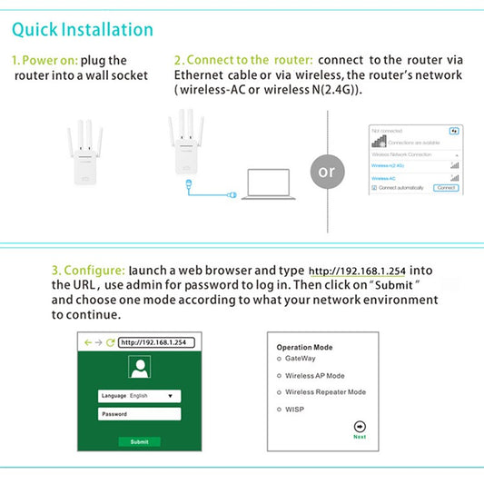 PIX-LINK WiFi Range Extender WIFI Signal Booster 300Mbps Internet Booster Easy Setup Wireless Repeate