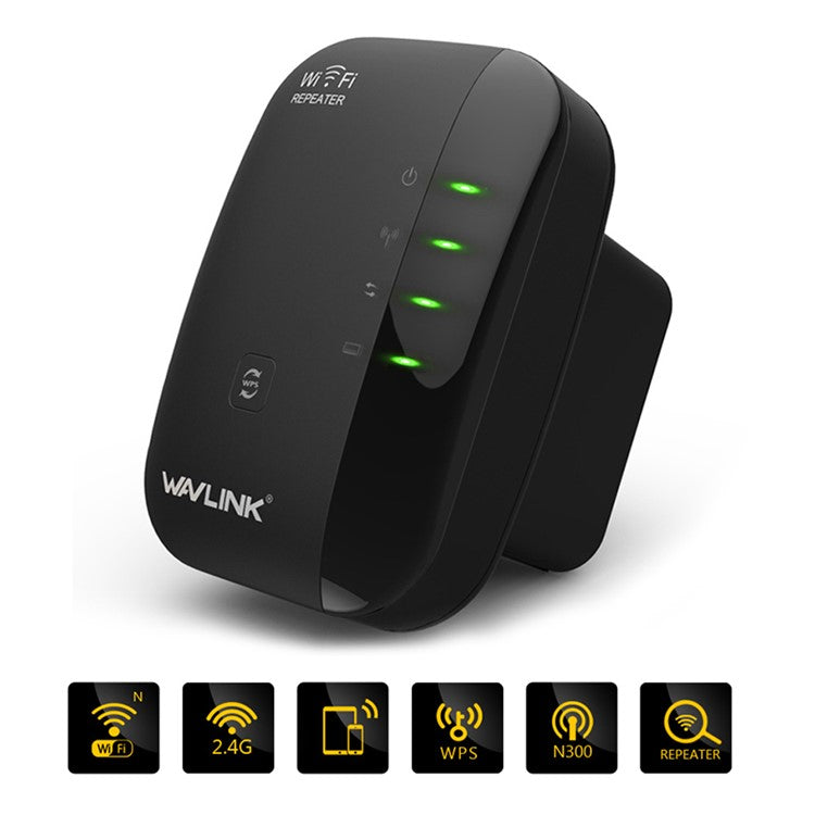 WAVLINK WN560N2 WPS Protection Amplifier WiFi Repeater 2.4G N300 WiFi Extension Repeater with 3dBi Internal Antenn