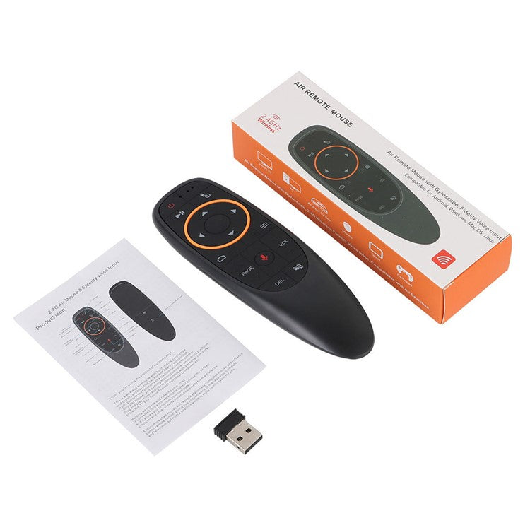 G10 2.4GHz Wireless Mouse Remote Controller Voice Control Device for Laptop PC Android TV Box