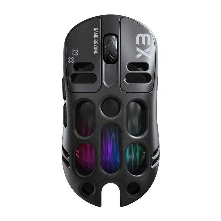 T-WOLF X3 Gaming Mouse Tri-Mode BT Wireless Hollow Design RGB Bakgrundsbelyst mekanisk mus för Esport