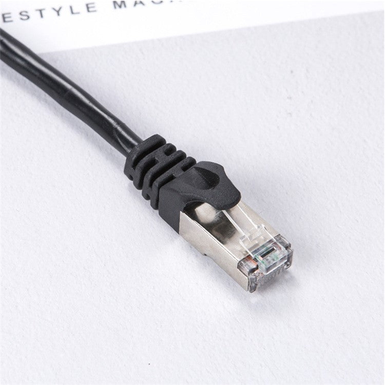 1 till 4 RJ45 nätverksexpansionsadapter LAN Ethernet hane till hona nätverksdelare