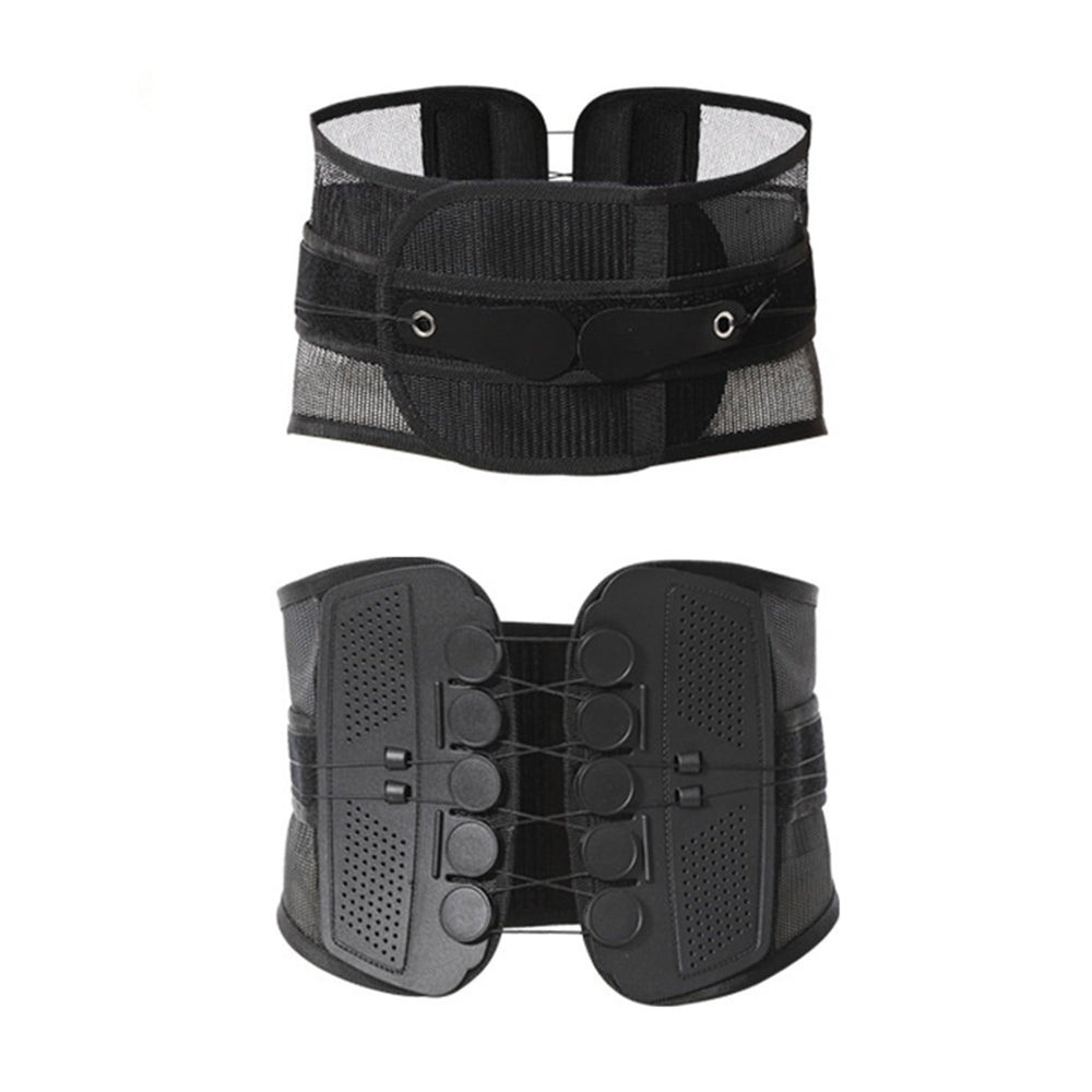 Pulley Rope Lumbar Support Belt Breathable Weightlifting Belt Squat Deadlift Training Waist Brace