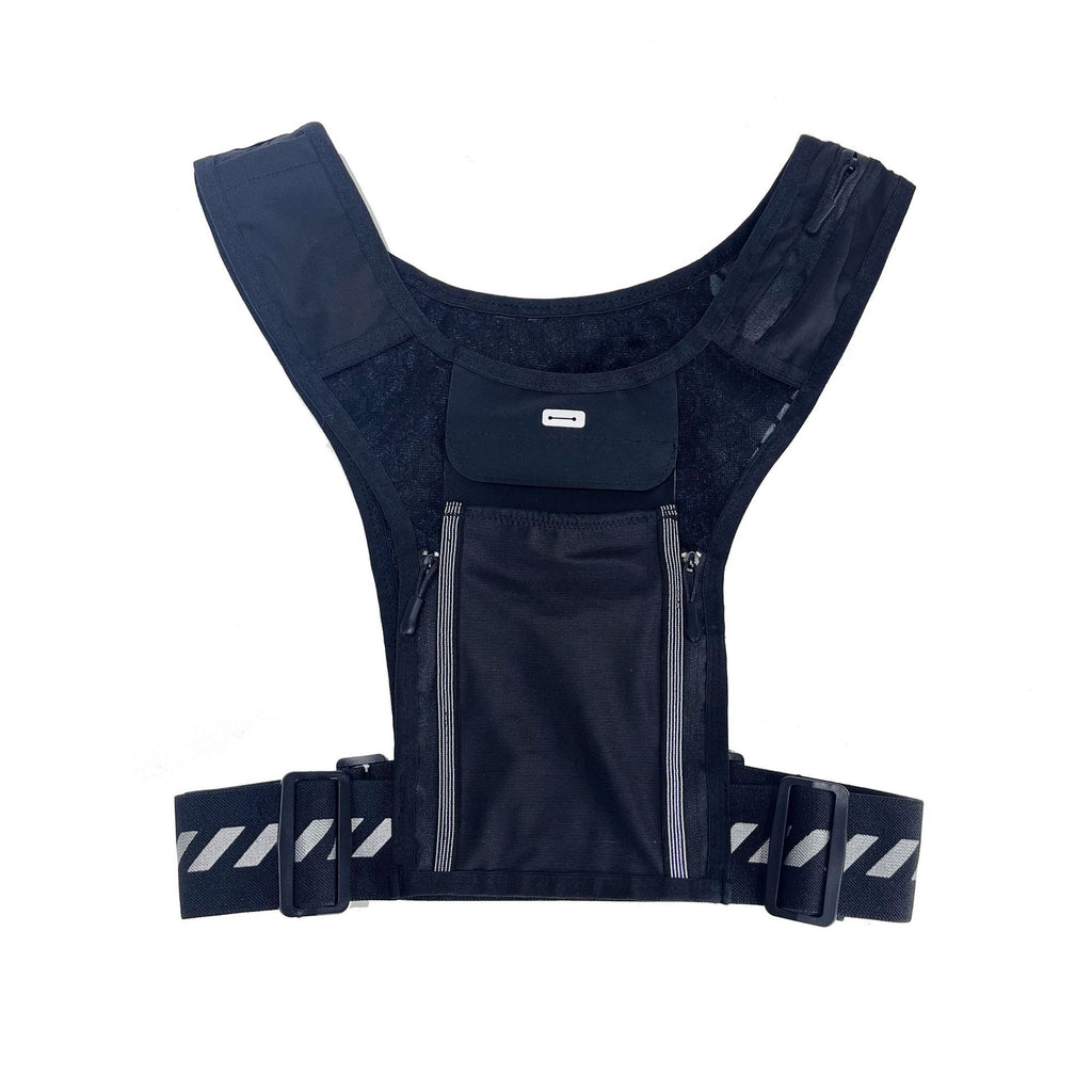 2603 Reflective Running Vest 3L Hydration Backpack with Touchscreen Phone Pocket for Cycling Running