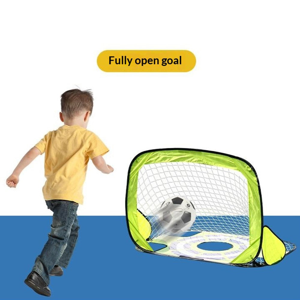 Kids Portable Soccer Goal Net Foldable Training Soccer Goal with Carrying Bag