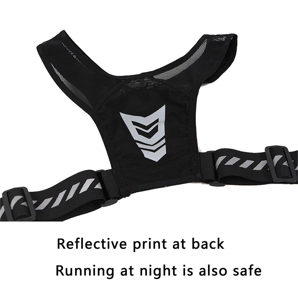2205 Running Jacket with Phone Pouch for Men Women Adjustable Waistband Reflective Vest Holds 1000ml Water Bottle