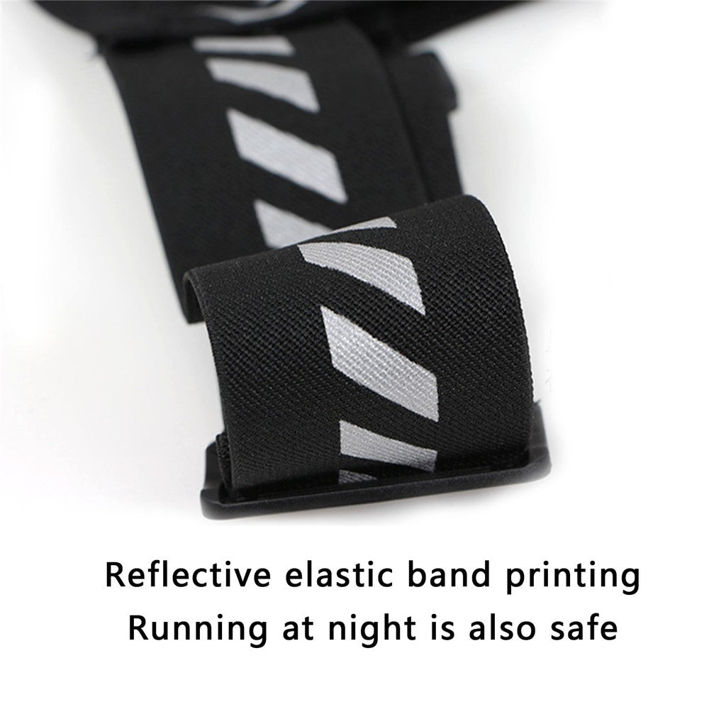 2205 Running Jacket with Phone Pouch for Men Women Adjustable Waistband Reflective Vest Holds 1000ml Water Bottle