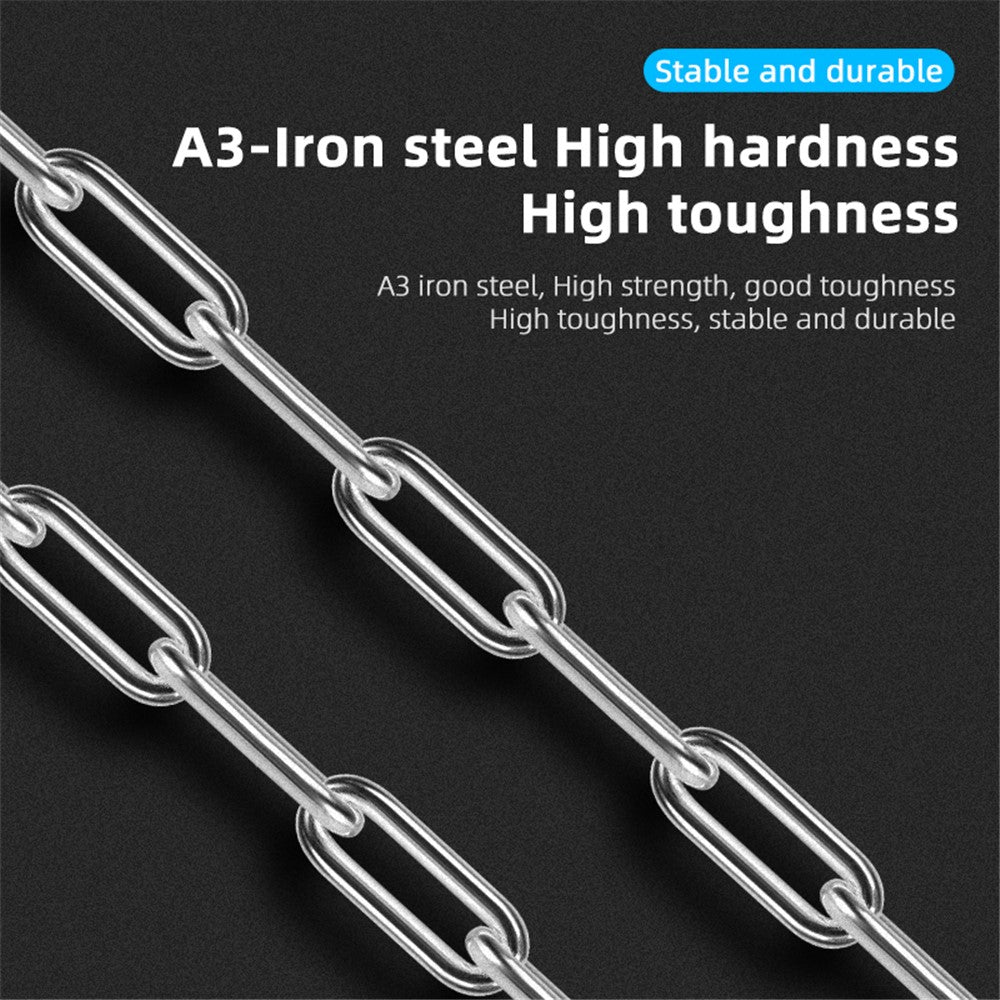 WEST BIKING YP0705089 1.5m Anti-Theft Bike Chain Lock 4 Digit Combination Alloy Keyless Bicycle Locks for Bikes, Scooter, Door