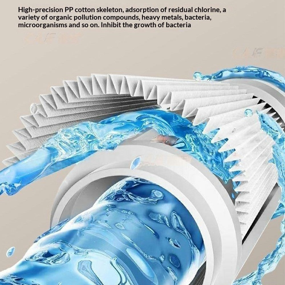 1440-Degree Rotation 4 Speed Filter Tap Aerator with 3Pcs Filters Robotic Arm Rotating Faucet Extender for Kitchen Bathroom