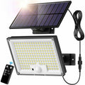 172 LED 300W Solar Powered Motion Sensor Light Outdoor Waterproof Smart Charging Wall Lamp
