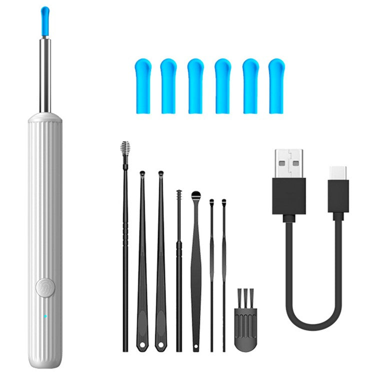 Visual Ear Cleaning Endoscope with LED Light Earwax Removal Tool Kit, Upgraded Versio