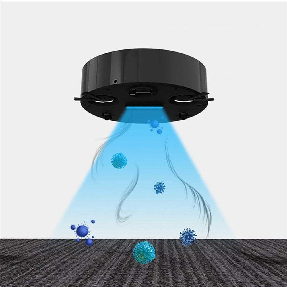 USB Charging Vacuum Cleaner 3 In 1 Sweeping Robot Smart Cleaning Device for Floor / Carpet / Hardwood