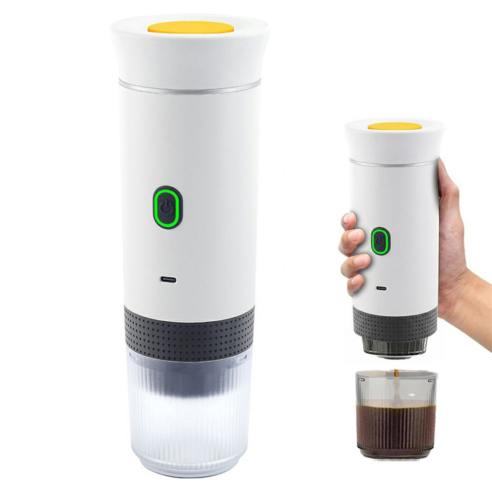 kaffebryggare, självuppvärmande elektrisk espressomaskin för malet kaffe och kapslar (BPA-fri