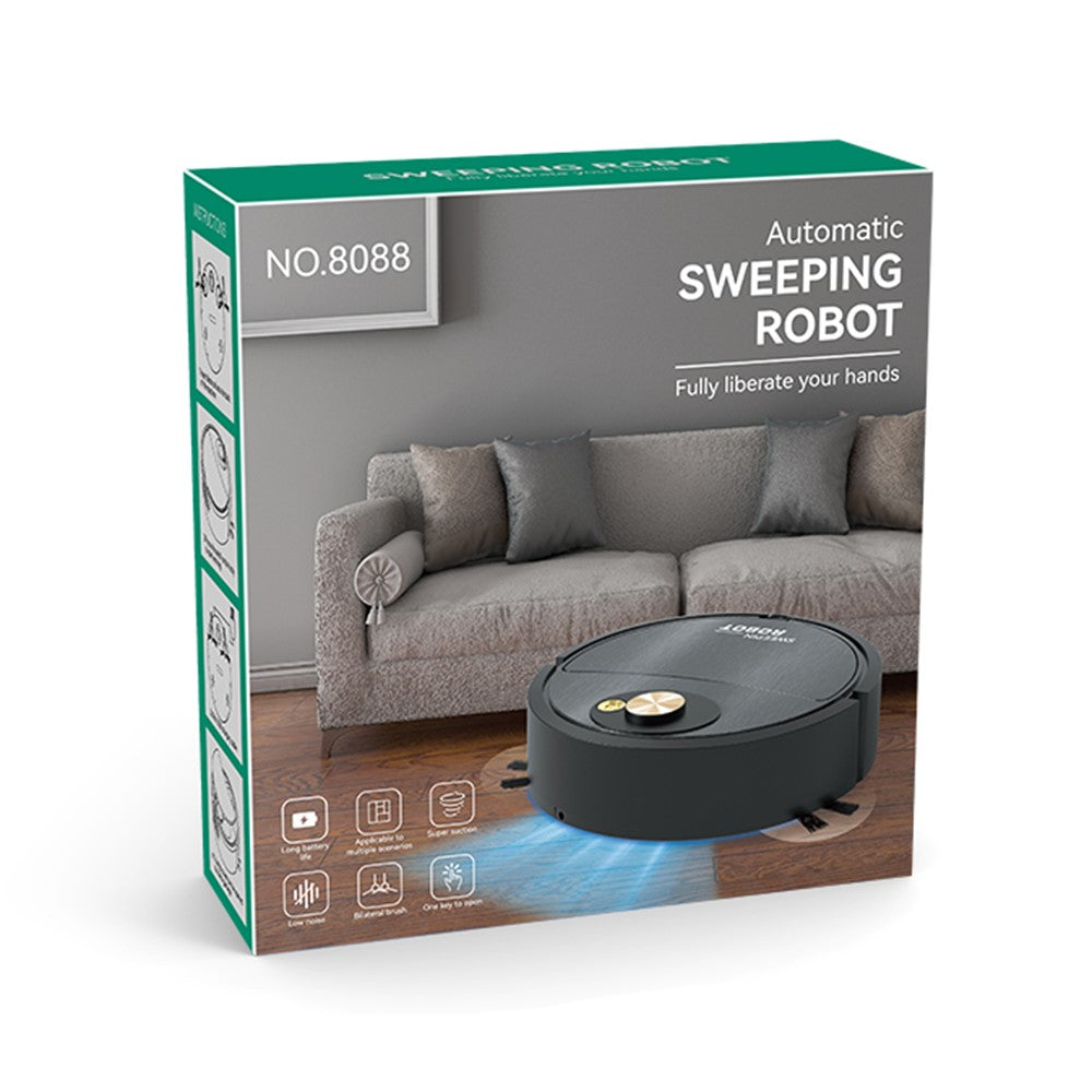8088 3-in-1 Function Smart Sweeping Robot Rechargeable Wireless Floor Vacuum Cleaner